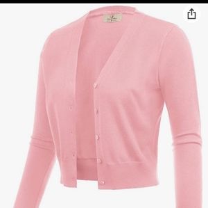 Grace and Karin Pink Cardigan, NWT